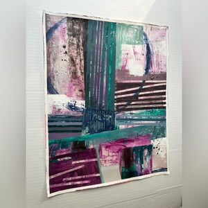 Abstract Geometric Art Painting 16x20
